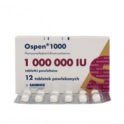 Оспен (Феноксиметилпенициллин) табл. 1млн. МЕ №12 в Майкопе и области фото