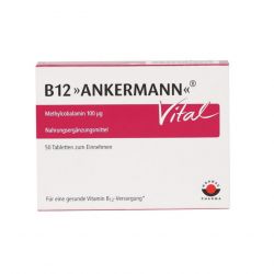 Витамин В12 Ankermann Vital (Метилкобаламин) табл. 100мкг 50шт. в Майкопе и области фото