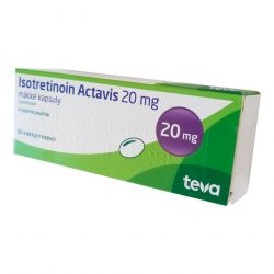 Изотретиноин Actavis (аналог Акненормин, Aknenormin) капс. 20мг 30шт в Майкопе и области фото