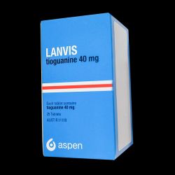 Ланвис (Тиогуанин) таблетки 40мг 25шт в Майкопе и области фото
