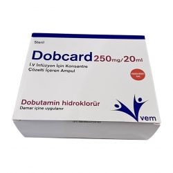 Добутамин Добкард Dobcard (dobutamine) р-р д/ин амп 250мг/20мл в Майкопе и области фото