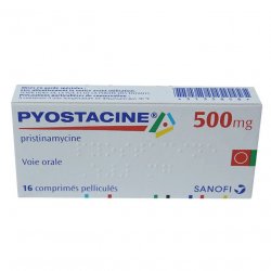 Пиостацин (Пристинамицин) таблетки 500мг №16 в Майкопе и области фото