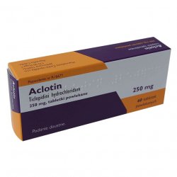 Аклотин (Тиклопидин, Тикло) 250мг 60шт в Майкопе и области фото