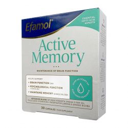 Эфамол Брейн Мемори Актив / Efamol Brain Active Memory капсулы №30 в Майкопе и области фото